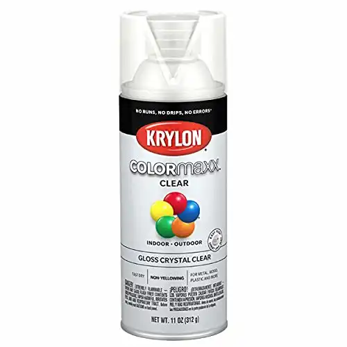 Krylon, COLORmaxx Acrylic Gloss Crystal Clear Finish